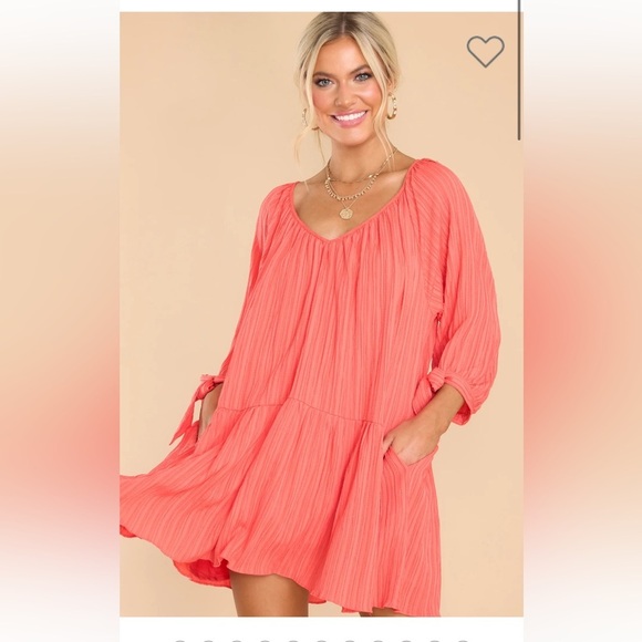 NEW Apricot Orange Dress - Picture 7 of 11